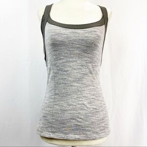 Alo Sports Bra Tank Top Racerback Workout Shirt